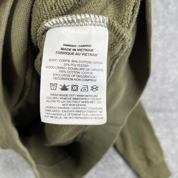 Nike Sportswear Essential Women's Funnel Neck Hoodie Size Small Green BV4116 - Picture 8 of 9